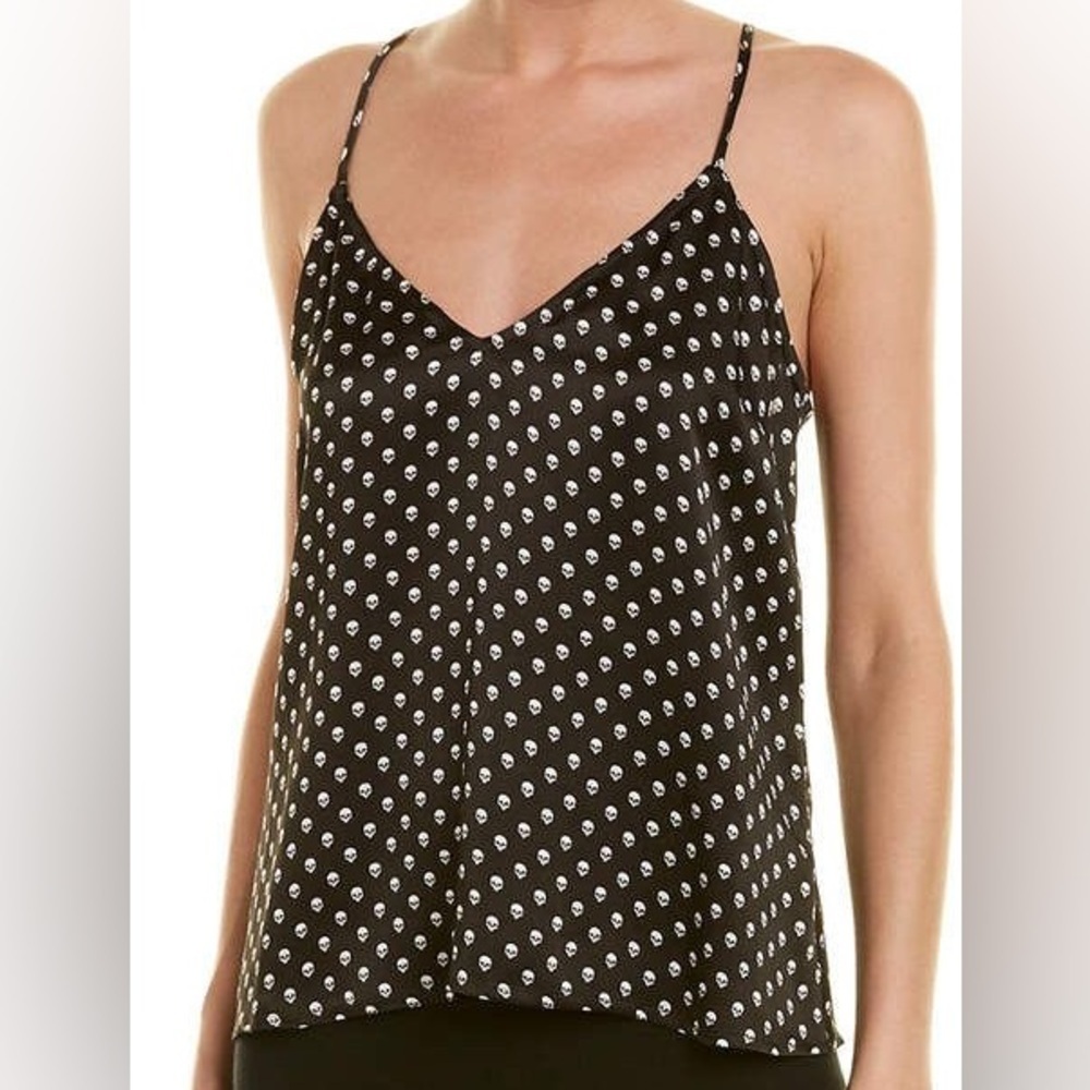 Commando Silk Cami Skull Pattern (S)